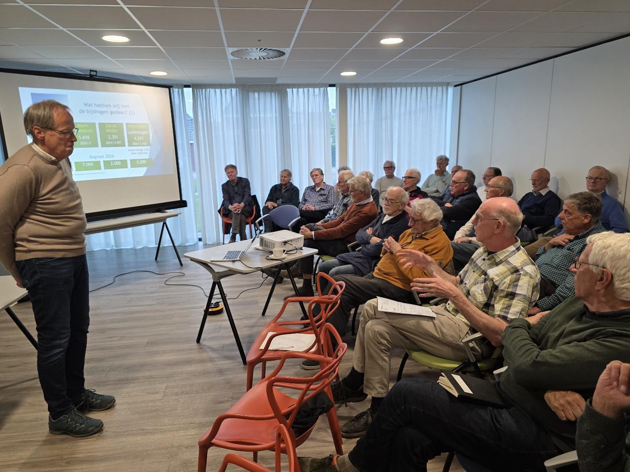 Presentatie tijdens een CALorie bijeenkomst